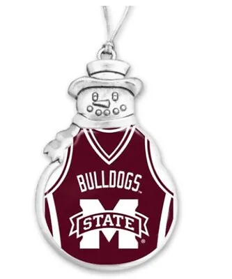 60629 Mississippi State Bulldogs Basketball Christmas Ornament • $17.99