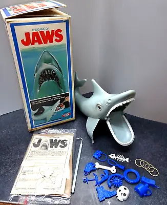 Vintage RARE Ideal  1975 The Game Of JAWS Complete W/Box & Instructions W/Box • $399.99