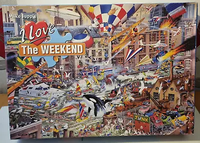 1000 Piece  Jigsaw By Gibsons   Mike Jupp's........I Love The Weekend  • £2.99