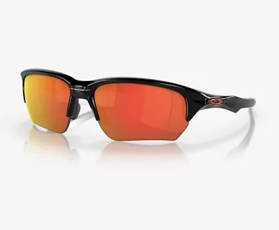 Oakley Flak Beta Sunglasses Polished Black / Ruby Iridium Polarized Oo9361-1464 • $60