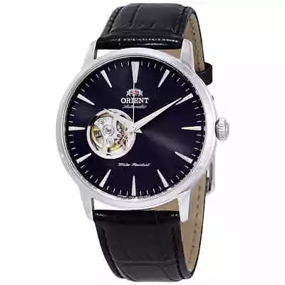 Orient Open Heart Automatic Black Dial Men's Watch FAG02004B0 • $159.99