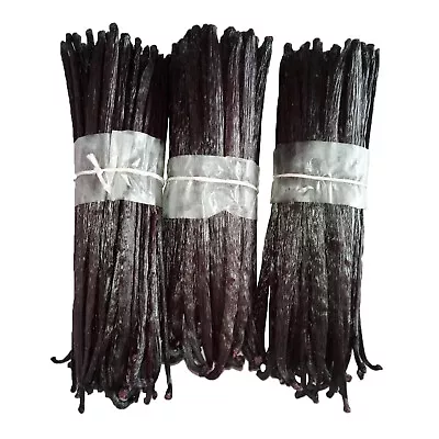 1Kg Vanilla Beans (330 Beans) Grade A Organic Best Vanilla Beans 6  Long Pods • $250