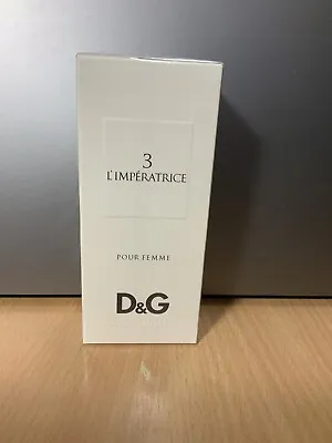Dolce&Gabbana 3 L’IMPERATRICE 3.3oz Women's Eau De Toilette Discontinued • $99