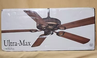 Minka-Aire F588-SP-WH Ultra-Max 54  Ceiling Fan White W/ Remote Control NEW • $159