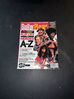$9.59 • Buy Guitar Player Magazine November 2007  Frank Zappa On Cover