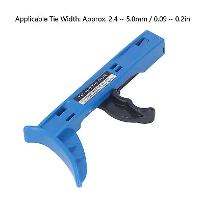 Cable Tie Gun Automatic ABS Cable Tie Cutting Tool Safe And Easy Cable Tension • £8.66