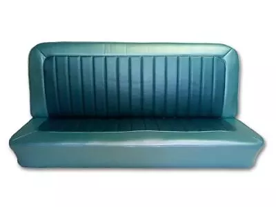 Chevy C10 Pickup Black Seat Upholstery For Front Bench - 1960 - 1964 - In Stock! • $325