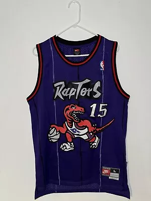 Vince Carter Toronto Raptors Nike Jersey Mens Large Used • $40