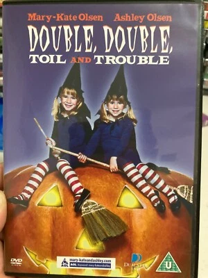 £25.97 • Buy Double Double Toil And Trouble Region 2 DVD (1993 The Olsen Twins Family Movie)