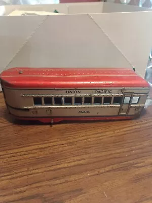 Marx Train Pre-war  Vintage Union Pacific Train Car Omaha • $10.99