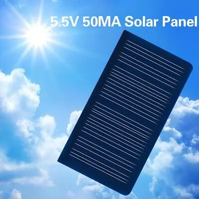 5.5V 1pc Solar Panel Mini Power Small Cell Battery Charger Silicon • $1.25