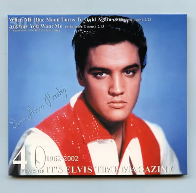Elvis Presley CD - 40 Years Of It's Elvis Time Magazine - RCA BMG- Promo- Import • $9.99