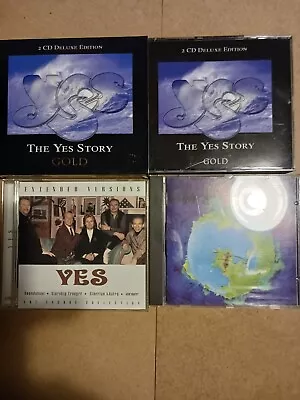 Yes-boxset+ 2 Cd Albums Fragile/extended Versions/gold 2 Cd Boxset Cd's Vgc. • £10