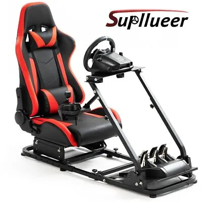 Supllueer Racing Simulator Cockpit Stand Or Seat Fit For Logitech G920 G923 G29 • £126.99