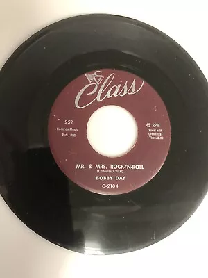 Bobby Day Mr.&mrs. Rock-n-roll On Class 45rpm • $9.99