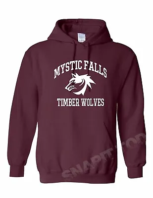 The Vampire Diaries Inspired Hoodies - Mystic Falls Salvatore 17 - Free Shipping • £16.99