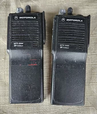 Lot Of 2 Used Motorola MT2000 Portable Radio No Battery • $19