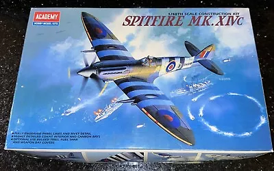 ACADEMY 1/48 SUPERMARINE SPITFIRE Mk.XIVc  2157 With/Detail Kit Extras • $19.95