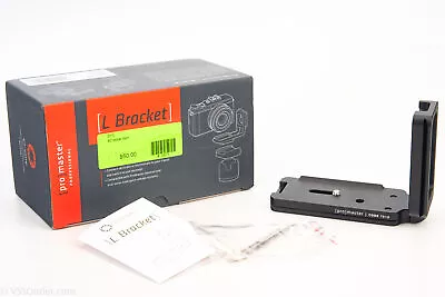 Promaster 7818 Professional Aluminum L Bracket For Canon 6D MKII MINT In Box V23 • $49