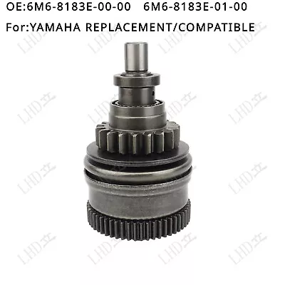 New Electrical Starter Drive Bendix For Yamaha 6M6-8183E-00-00 6M6-8183E-01-00/ • $61.99