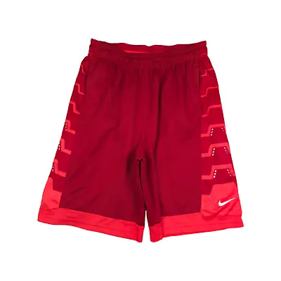 Nike Lebron Dri-Fit Basketball Shorts Red Mens Large • $29.95