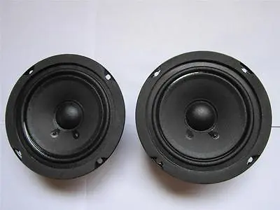 (2) NEW 5  Speaker Woofers.Full Range 8 Ohm.five Inch.monitor Replacement PAIR • $59