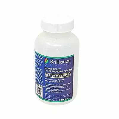 Liquid Ready Laser Marking Powder Nks  Bli101mbliq120 Black Laser Ink For Metals • $51.45