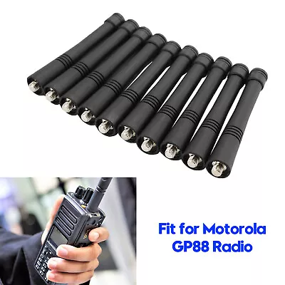 1x/10x Short And Thick Antenna VHF Car Radio 90mm Antenna Fit For GP88 US • $8.89