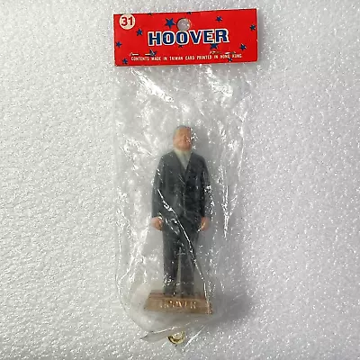 Marx Presidents Herbert Hoover Painted Figure Vintage 1960s New In Bag • $12