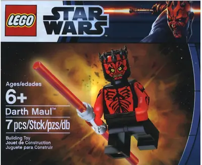 Lego Darth Maul 5000062 Printed Red Arms Polybag Star Wars Minifigure New Sealed • $98.95
