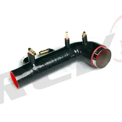 Rev9 Silicon Turbo Inlet Induction Hose Black For 02-07 Subaru Wrx 04-14 Sti  • $69.99