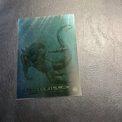 Jb6b 1998 Godzilla The Movie Toho￼ Holo Motion Transparent #67 B7 • $13.49