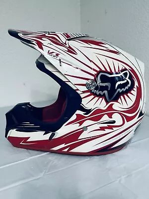 Ricky Carmichael Rare FOX V3 2007 Limited Edition Motocross Des Nations Helmet • $99