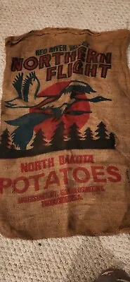 Vintage Grain Potato Sack • $12.50