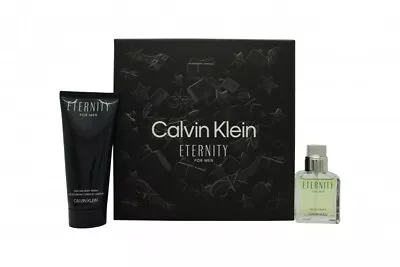 Calvin Klein Eternity For Men Gift Set 30ml Edt + 100ml Body Wash - Men's. New • £36.49