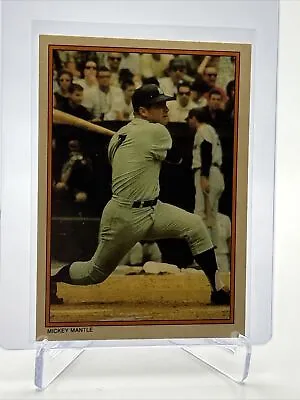 1985 Topps Circle K Mickey Mantle Baseball Card #6 Mint FREE SHIPPING • $1.95