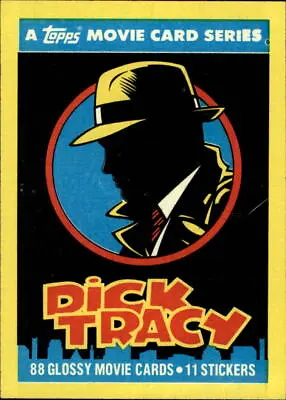B0277- 1990 Dick Tracy Card #s 1-88 +Inserts -You Pick- 10+ FREE US SHIP • $0.99