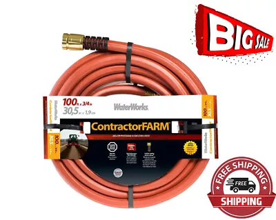 Contractorfarm 3/4 In. X 100 Ft. Heavy Duty Contractor Water Hose WATERWORKS • $109.80