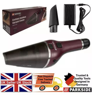 £24.99 • Buy Parkside Me Cordless Compact  Handheld Vacuum Cleaner Workshop Car Quality DIY