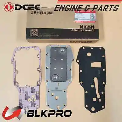 OEM DCEC Oil Cooler Core For 5.9L 3.9L Cummins 6B 4B 12V 24V JCB CASE W/gasket • $99.99