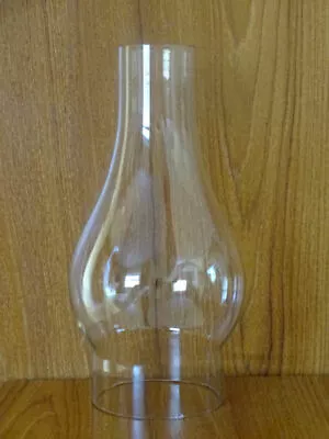 COMET OIL LAMP CHIMNEY Single Glass  Base 3  X 8    Tall  NEW • £14.99