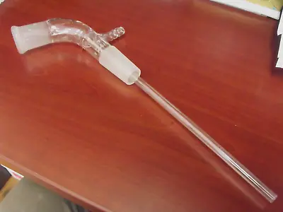 $95 • Buy Pyrex® 105° Angle Vacuum Suction Tube Receiver Adapter 24/40 Lab Glassware