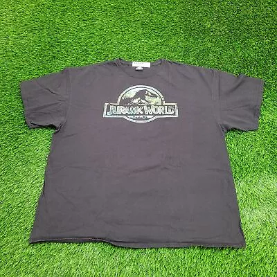 Vintage Jurassic-World Classic Dinosaur Shirt 3XL-Short 27x29 Black Distressed • $58.77