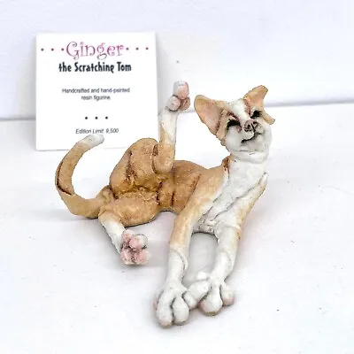 Country Artists A Breed Apart The Scratching Tom Cat Ornament Figurine. #22 • £18.39