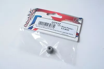 Schumacher 17 Tooth Steel Pinion Gear 0.6 MOD - U7717 17T • £3.49