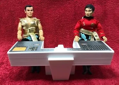 Star Trek Mego For 8  TOS Bridge Navigator & Helmsman Console-2 Chairs-3D Print • $65