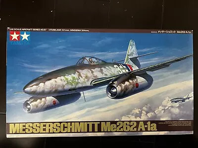 Tamiya 1:48 Messerschmitt Me262 A-la **PLUS Many Aftermarket Sets-see Pics! • $38