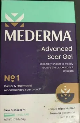 Mederma Advanced Scar Gel Skin Care For Scars (1.76 Fl Oz) Exp. 02/2024 • $12.50