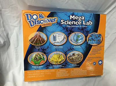 Do And Discover Mega Science Lab Dino Dig Volcano Crystal Eco Dome Habitat • $49.95