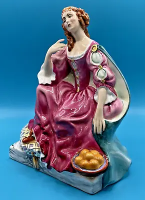 Peggy Davies Janus Studio  Nell Gwyn Illustrious Ladies Of The Stage Figurine   • £33.64